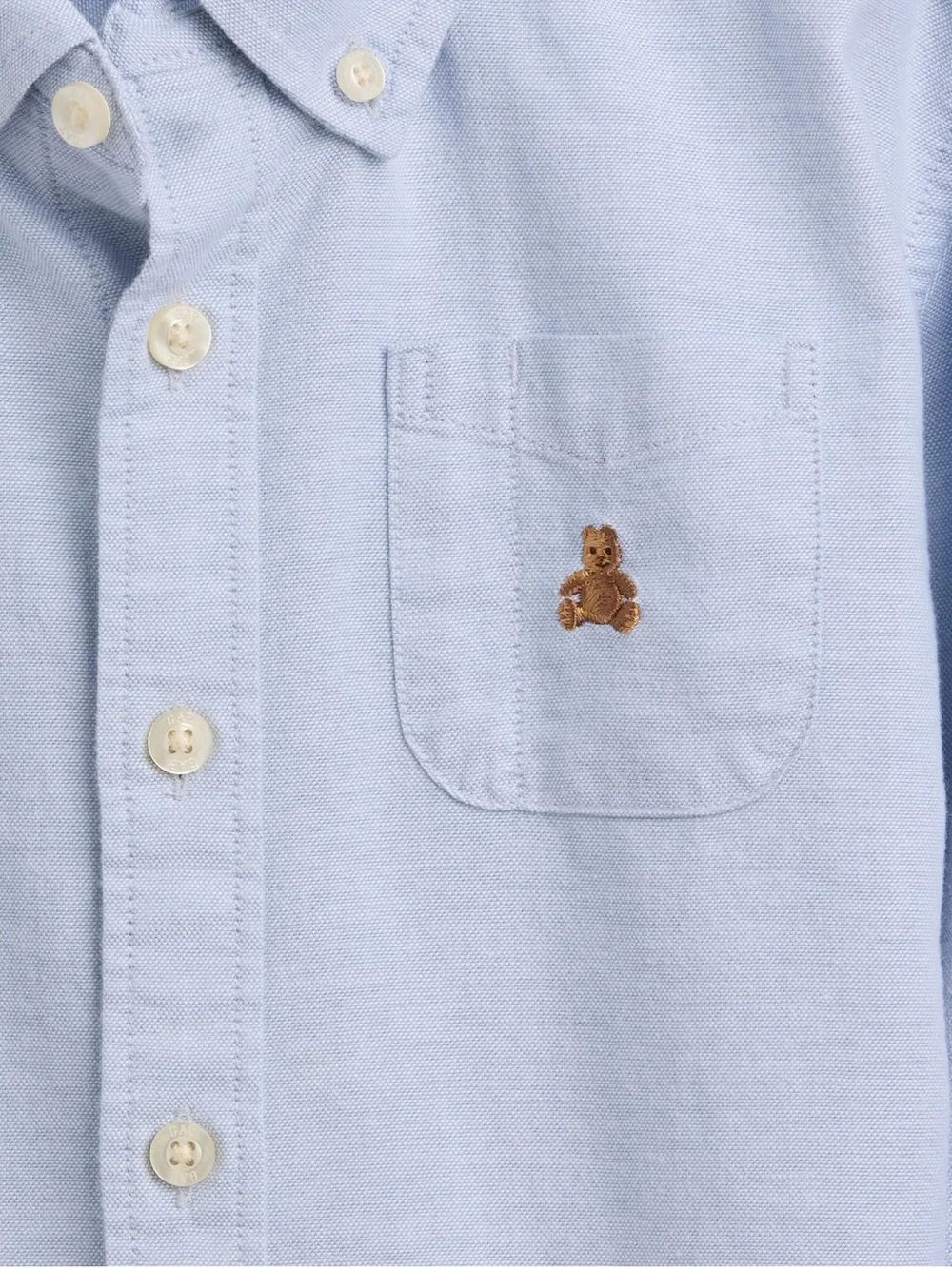 Baby Gap Classic Oxford Shirt Bundle | Light Blue shades| 6–12M & 12–18M